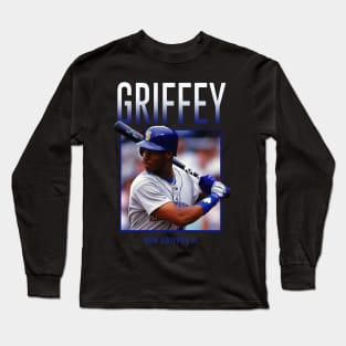 ken griffey jr vintage Long Sleeve T-Shirt